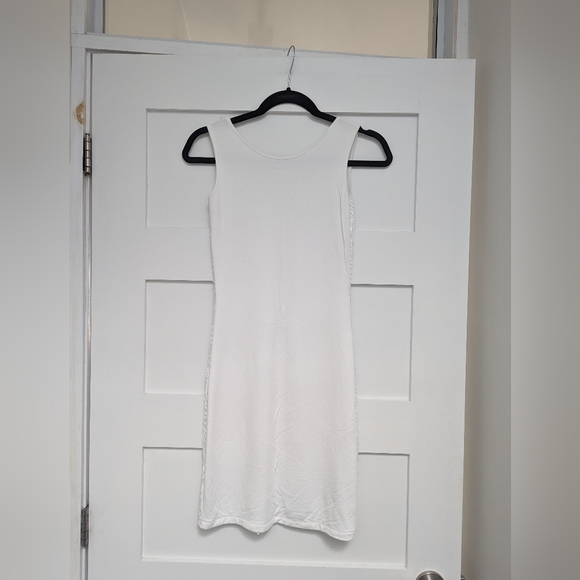 Calvin Klein White Sequin Dress - Picture 5 of 7
